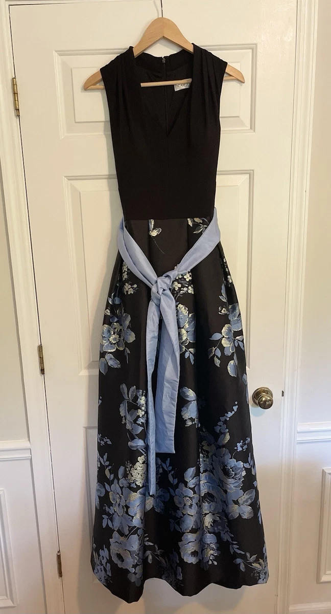 black sleeve cocktail dress Pomander Place Flutter Miko Black / M Color:Steel Blue clean beach dinner dress perfect for a chic