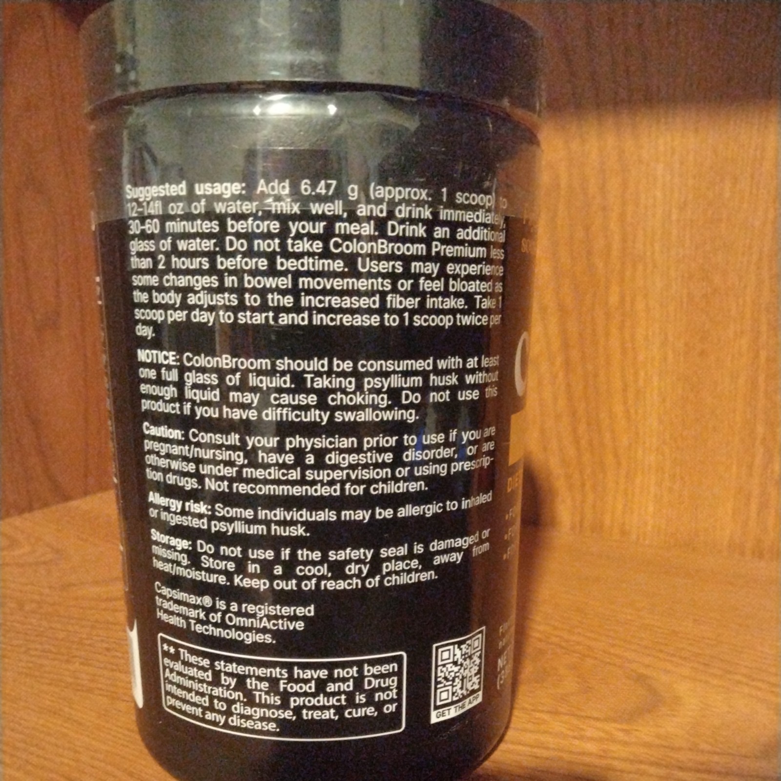 ColonBroom Premium Blend Strawberry, 13.69oz/388.2g, 12/2023 Manufacture Dates