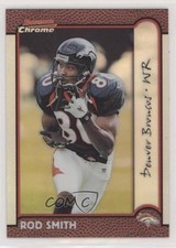1999 Bowman Chrome Refractor Rod Smith #77 6m1