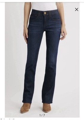 Wit & Wisdom Brittany 'Ab'Solution Itty Bitty Bootcut Jeans Size 12P FLAWED New
