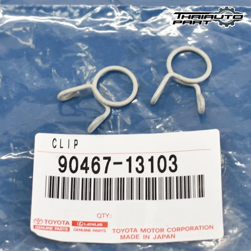 JUEGO DE CLIPS MANGUERA VENTILACIÓN TOYOTA RAV4 CAMRY HIGHLANDER Foto 3 de 4