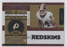 2011 Playoff Contenders Playoff Ticket 42/99 Niles Paul #161 0j6