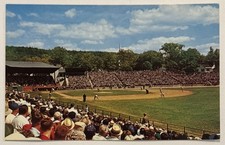 NY Yankees at Bat Abner Doubleday Field Cooperstown NY New York Postcard