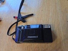 Vintage Minolta Freedom I 35mm Film Point  Shoot Camera  Untested