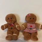 Vintage Ty Beanie Babies Hansel & Gretal plushes 7in long, very good condition