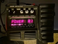 Zoom GFX-707 Pedale per chitarra effetto processore multieffetto usato testato funzionante