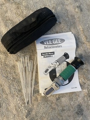  Vee Gee Scientific BTX-1 Handheld Brix Refractometer