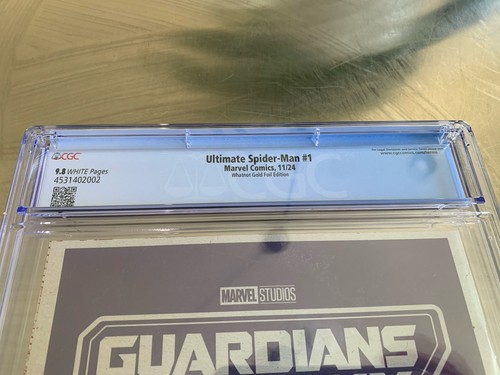 Ultimate Spider-Man #1 - WhatNot Year In Marvel 24 Gold Foil - LTD. 300 CGC 9.8 - Picture 4 of 4