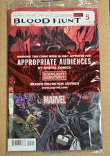BLOOD HUNT RED BAND #5 MARVEL COMICS 2024 PEPE LARRAZ MAIN COVER NM POLYBAGGED