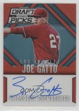 2014 Prizm Perennial Draft Picks Prospect Signatures Red /100 Joe Gatto Auto 6oo