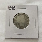 Photo of a 1898-P Barber Quarter from an eBay sale