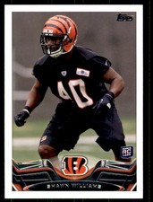 2013 Topps Shawn Williams RC Cincinnati Bengals #335