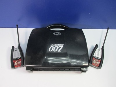 vintage 007 JAMES BOND BASE STATION BRIEFCASE walkie talkie secret