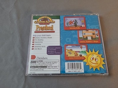 Davidson Learning Center Series Preschool - CD-ROM Ages 2-4 Win95