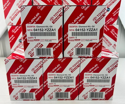 #ad 5 PACK 04152 YZZA1 Genuine OEM Engine Oil Filter FAST SHIPPING $21.99