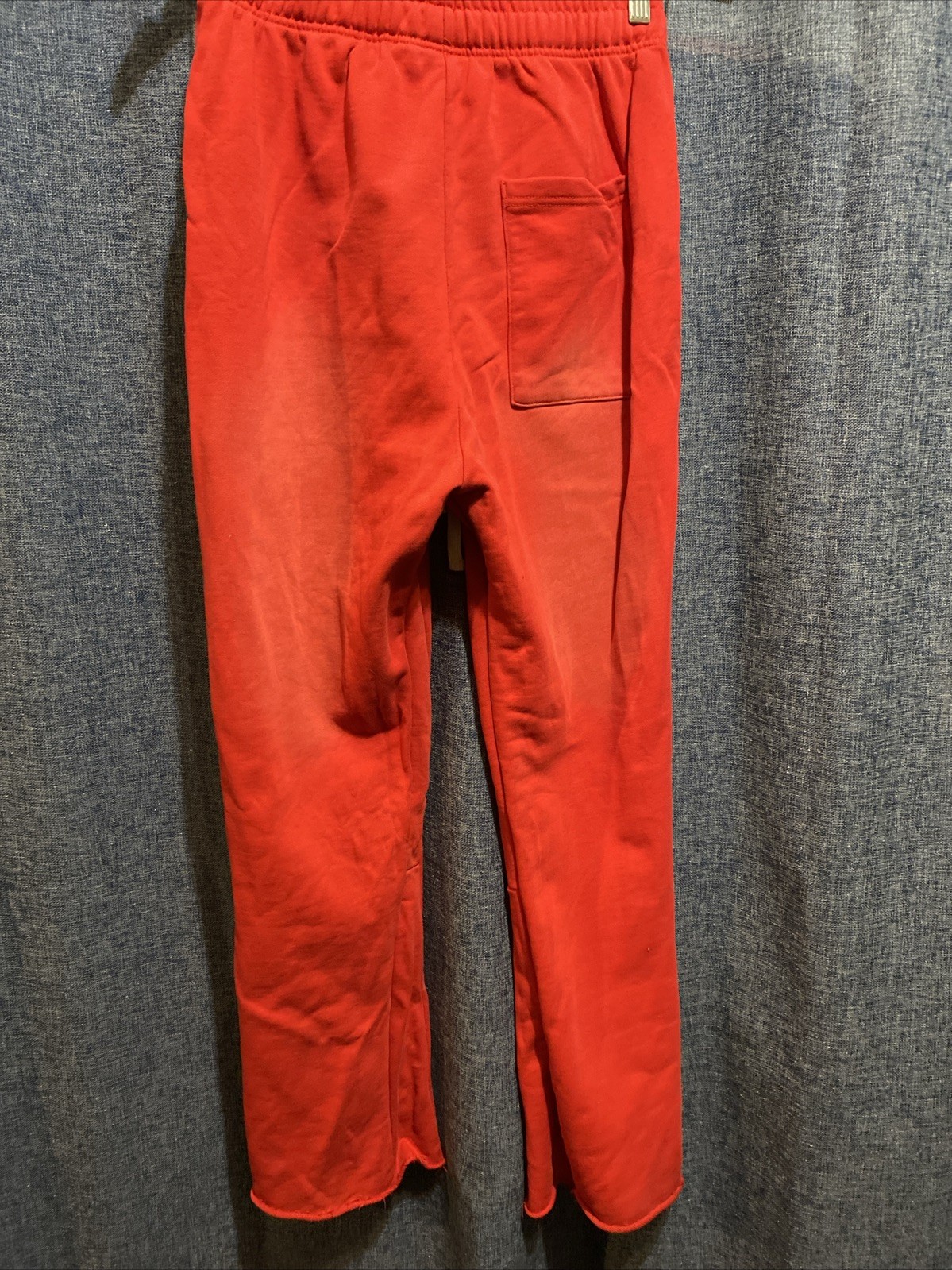 Hellstar Red Flared Joggers Size Small - image 2