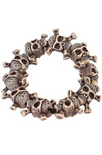 Brand New Voodoo Witch Doctor Skull Bracelet