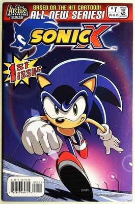SONIC X HEDGEHOG Comic Book #1 November 2005 First Edition Bagged & Boarded NEW