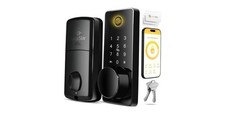 LOCKSTAR Smart Door Lock, Keyless Deadbolt Keypad Multiple Entry App Fingerprint