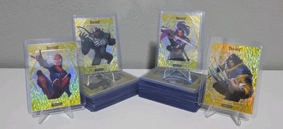2025 Kakawow Phantom Marvel Rivals Complete Yellow Lightning Prism Set(37 Cards) - Photo 1/3
