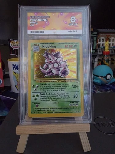 Pokemon Nidoking Base Set 2 Holo Ace 8