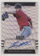 2019 Leaf Metal Draft Wave 25/30 Brennan Malone #BA-BM1 Auto no9