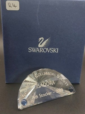SWAROVSKI PLAKETTE FÜR JAHRESAUSGABE 2002 - ISADORA - 602383 - Originalverpackt