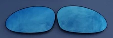 BLIND SPOT HEATED NO GLARE MIRROR GLASS PAIR ASPHERICAL MIRRORS for BMW E90 E87