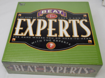 Beat the Experts Game University Games ages 8 up Factory Sealed 