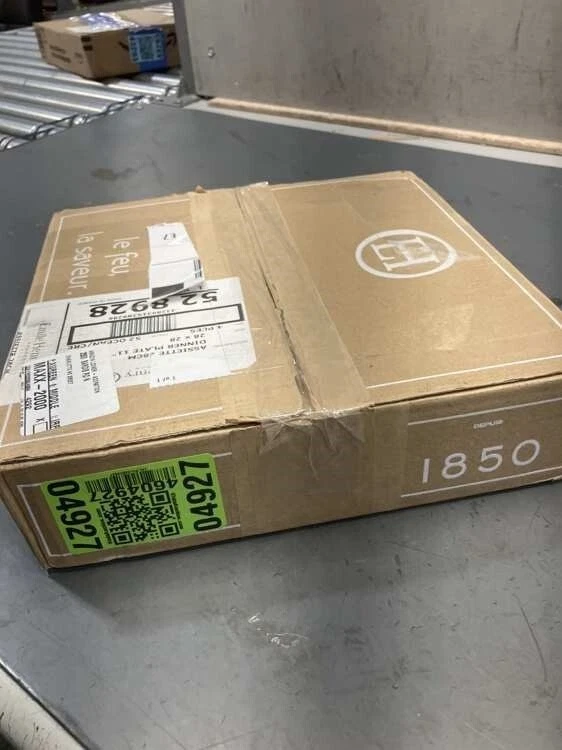 Platos de cena de cerámica Emile Henry Everyday 11", juego de 4 - océano y crema Foto 3 de 4