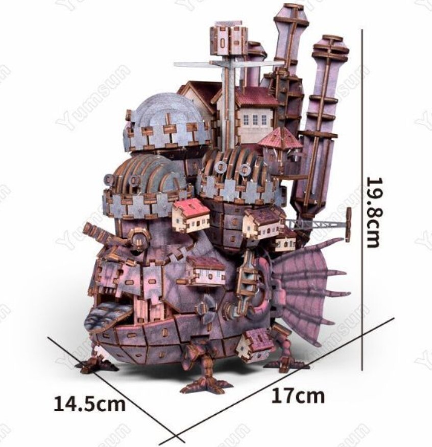 HOWL'S MOVINGCASTLE アクリルアート Amazon.com: Sankei MP07-31 Studio Ghibli Mini Howl's Moving