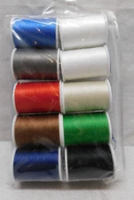 Spools All Purpose Thread Assorted Colors 10 Pack