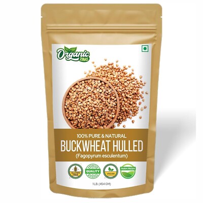 Organic Zing Buckwheat Hulled | Food-Grade |  454g & 907./