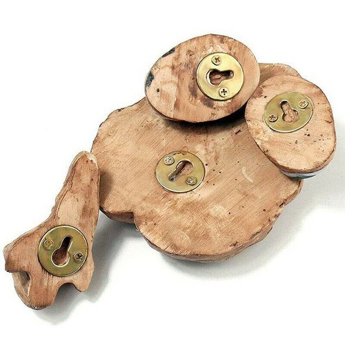 Glow resin Garden Sculpture tree monster Face Funny Old Man Face Whimsical Bark - Picture 3 of 20