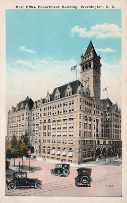 Postcard Post Office Department Building Washington D. C.