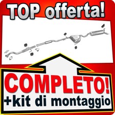 Scarico Completo per FIAT BRAVA / BRAVO (182) 1.2 16V 188A5.000 2000-2002