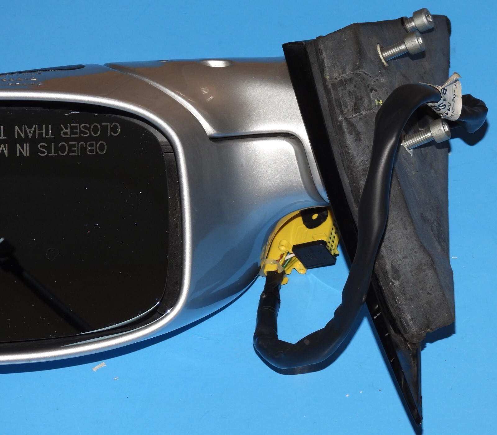 2003-08 Maserati Quattroporte OEM Power Mirror Assembly Passenger Side - SILVER