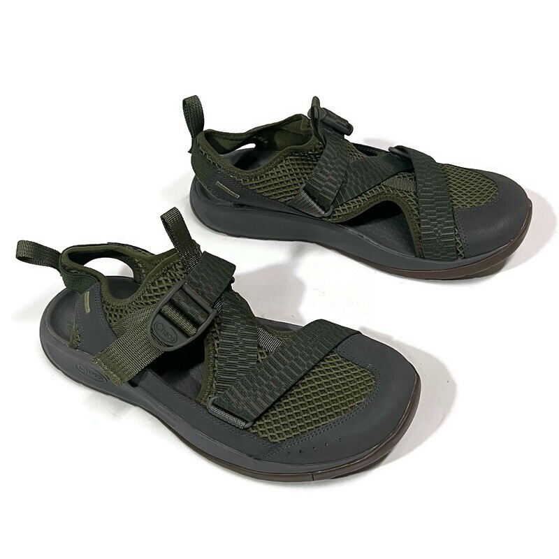 Men Chaco Hommes JCH 107293 Olive Green Closed Toe Shoes US Size Men's  Slip On