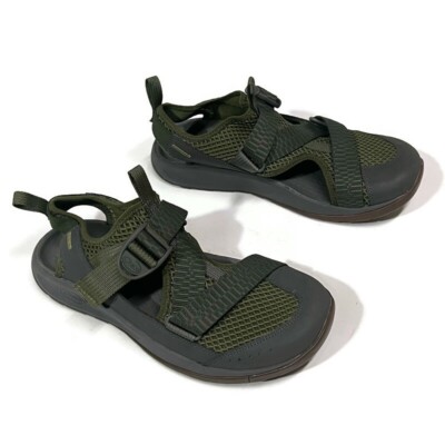 Men Chaco Hommes JCH 107293 Olive Green Closed Toe Shoes US Size Men's  Slip On