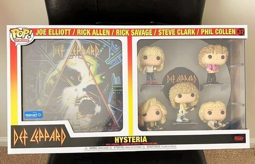 Funko 37 Álbumes Pop DEF LEPPARD HISTERIA Exclusivo Walmart 5 Figuras de Vinilo Rock - Imagen 8 de 11
