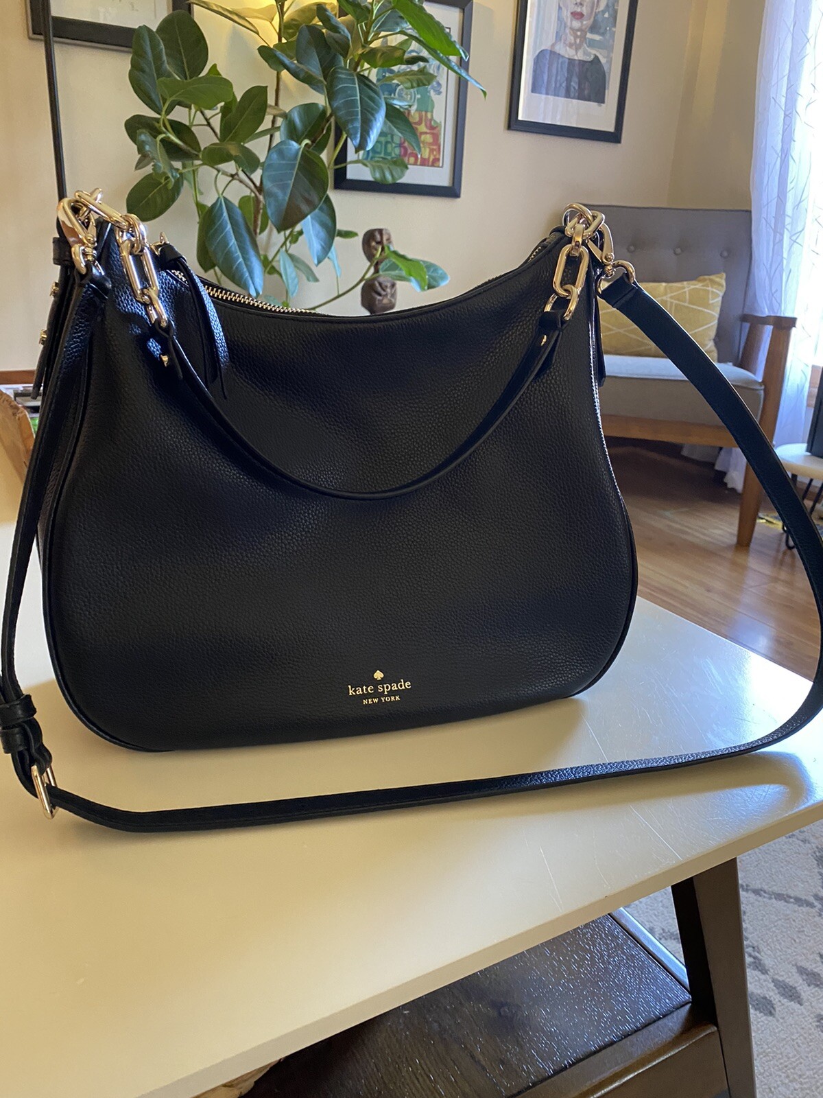 Preowned Kate Spade Mulberry Street Vivian Shoulder & Crossbody Black