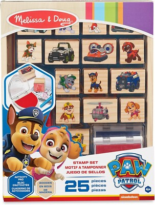 Melissa & Doug Pfote Patrol Holz Stempel Activity Set Mit Marker