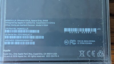 Apple iPhone 8 Plus - 64 GB - Space Gray - Cricket Wireless