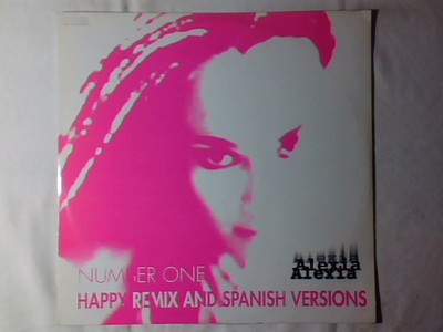 ALEXIA Number one happy remix and spanish versions 12'' ROBYX 