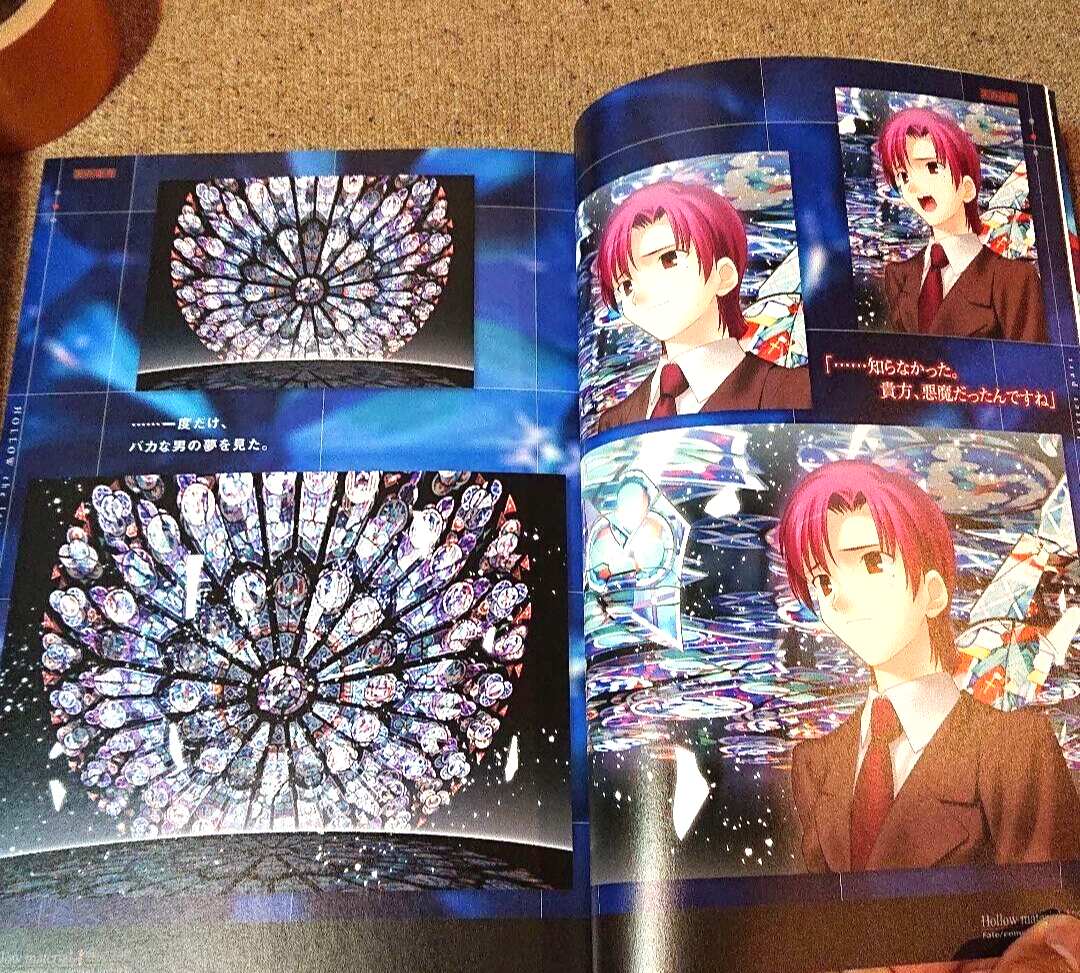 Fate/complete material 5 V Hollow ataraxia Japanese Art Book from