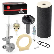 For YAMAHA Grizzly YFM660F Air Filter Foam & Fuel Valve Petcock kit 2002 - 2008 