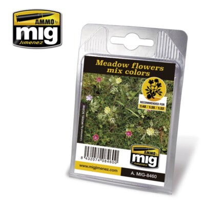 AMMO by Mig Jimenez 1/32, 1/35, 1/48 Mix Colours Meadow Flowers