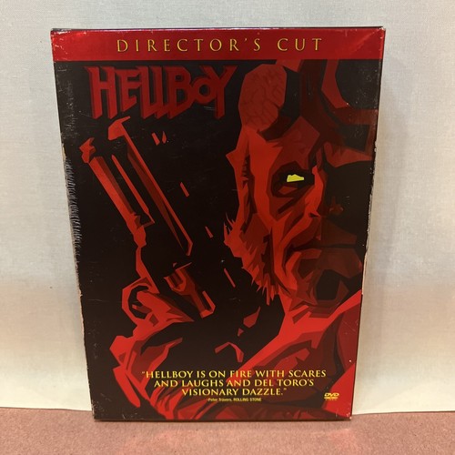 Hellboy (DVD, 2004, 3-Disc Set, Directors Cut) W/ Slipcover, Action,Ron Perlman
