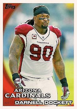 2010 Topps #233 Darnell Dockett CARDINALS | eBay