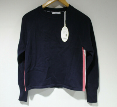 Clothing Esprit Hoodie Damen Esprit Zipper Side Hoodie Indigo Bay